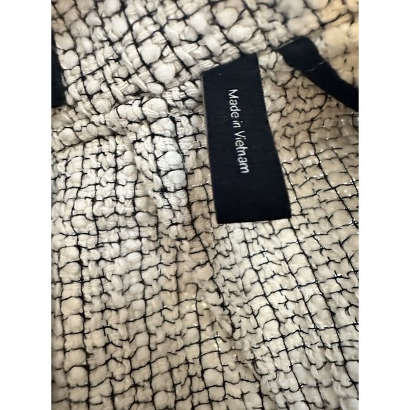 Theory Ivory Clairene R Carson Tweed Coat Size Small. Best- Selling. Retail $495 - Picture 9 of 15